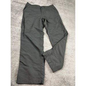REI Pants Men's 32x30 Flat Front Zip Pockets Outdoor Hiking Stretch Nylon Gray